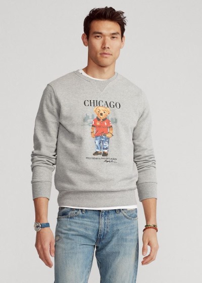 Sweatshirt Polo Ralph Lauren Chicago Bear Fleece Homem 08962-GWDH